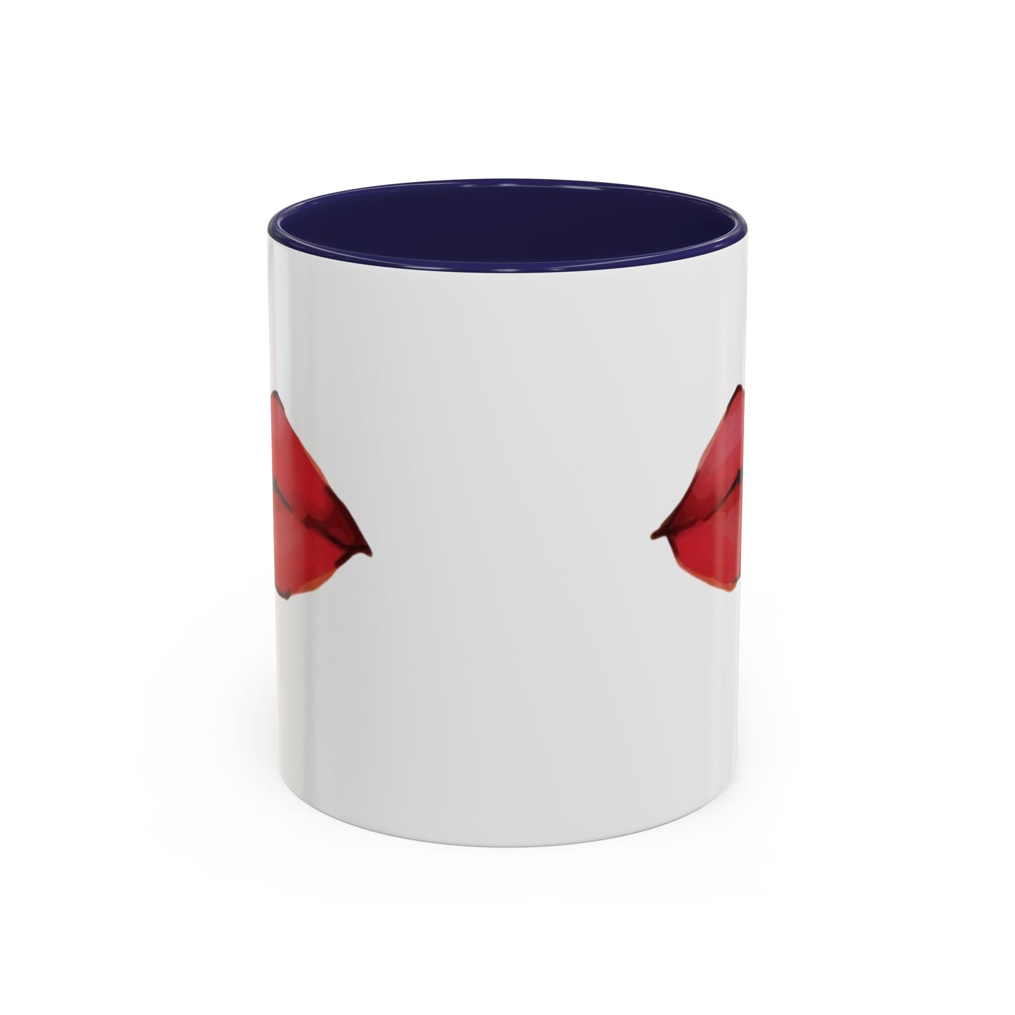 ‘Red Lips’ Accent Coffee Mug (11, 15oz)