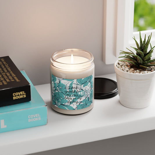 ‘A little Sparkle for my Star, Shine on my Darling’ Soy Candle 9oz