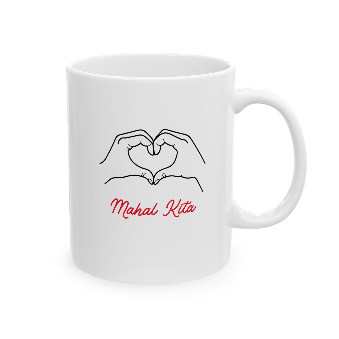 ‘Mahal Kita’ Ceramic Mug, (11oz, 15oz)