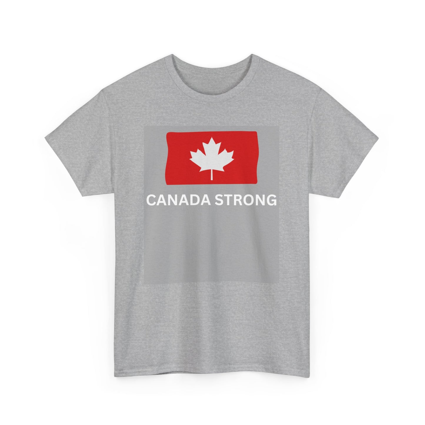 Canada Strong Unisex Heavy Cotton Tee - Celebrate Resilience in Style