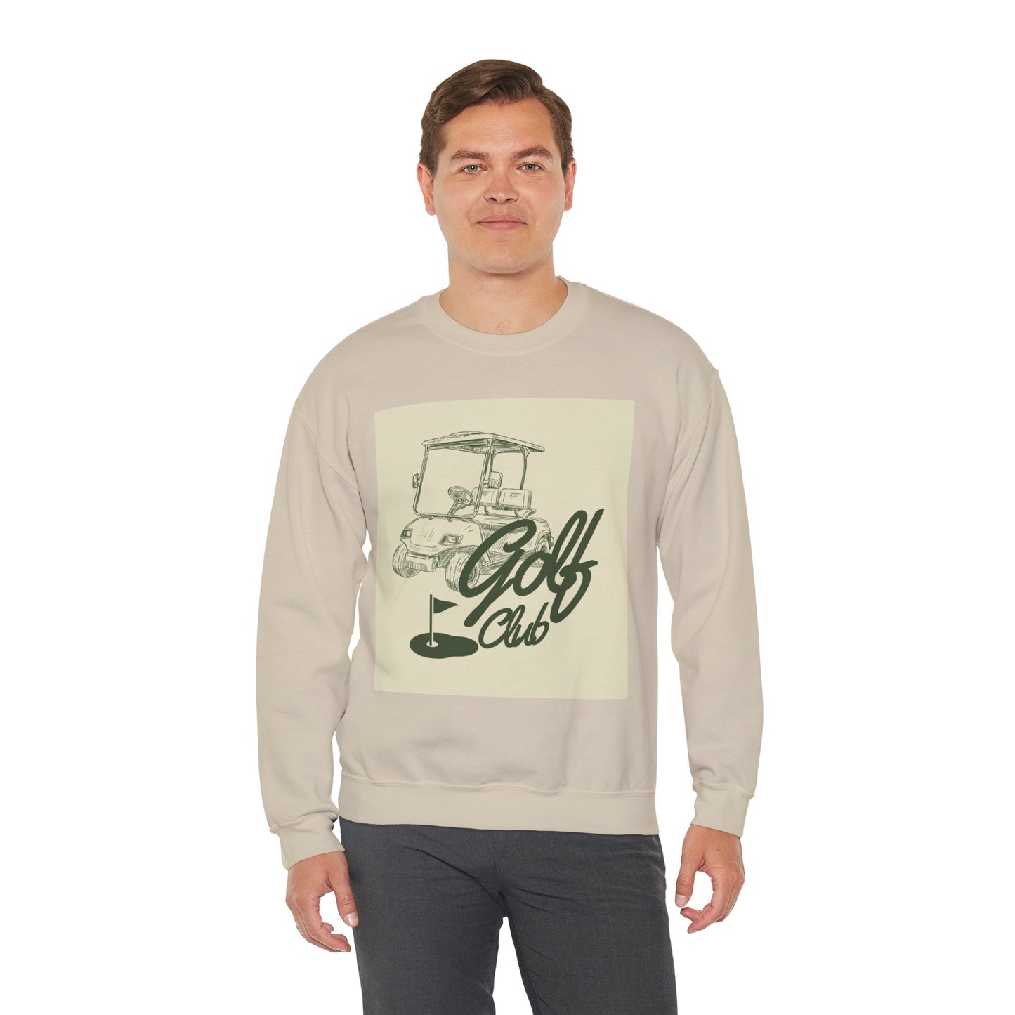 ‘Golf Club’ Unisex Heavy Blend™ Crewneck Sweatshirt