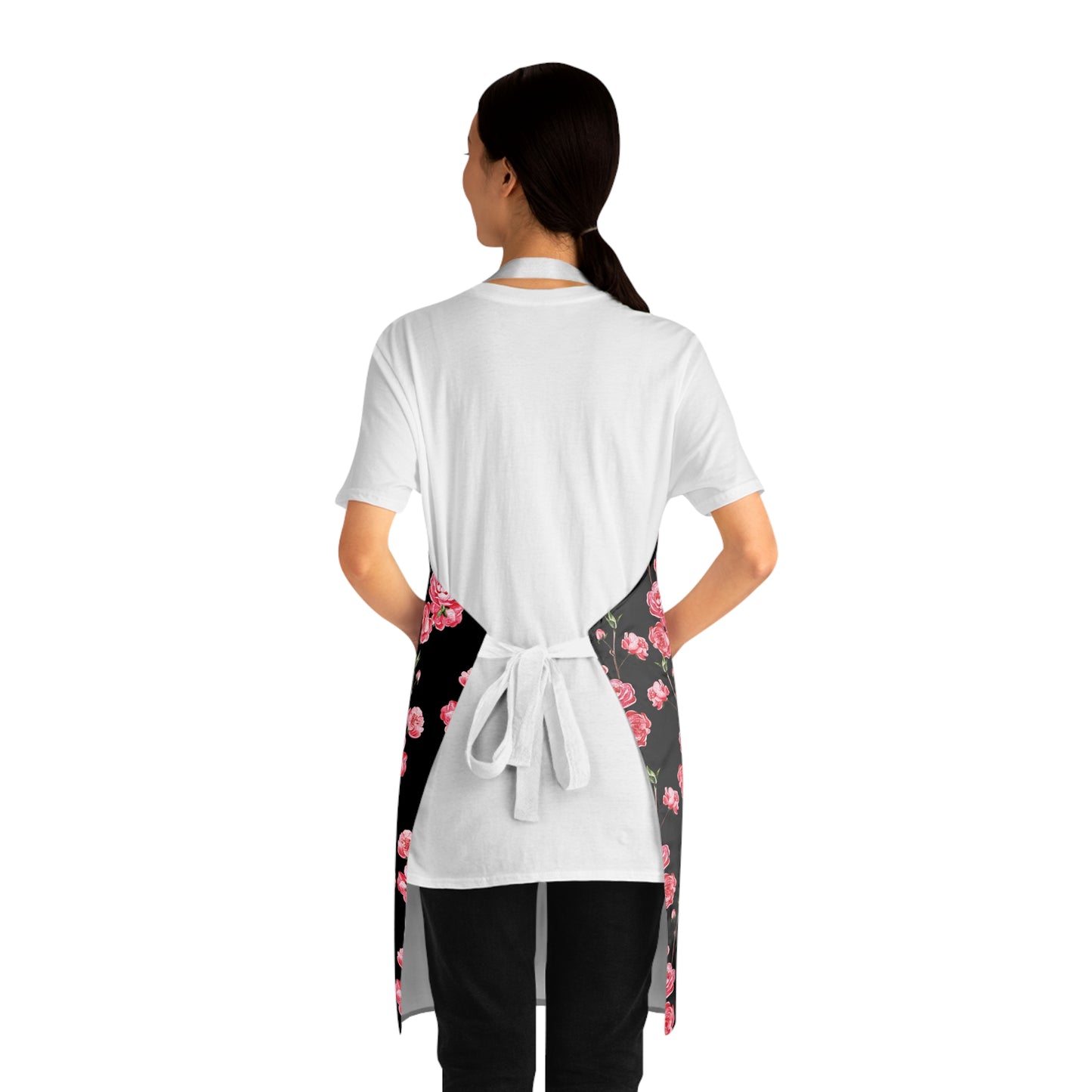 Floral Chef Apron - Stylish Kitchen Wear for Cooking Enthusiasts