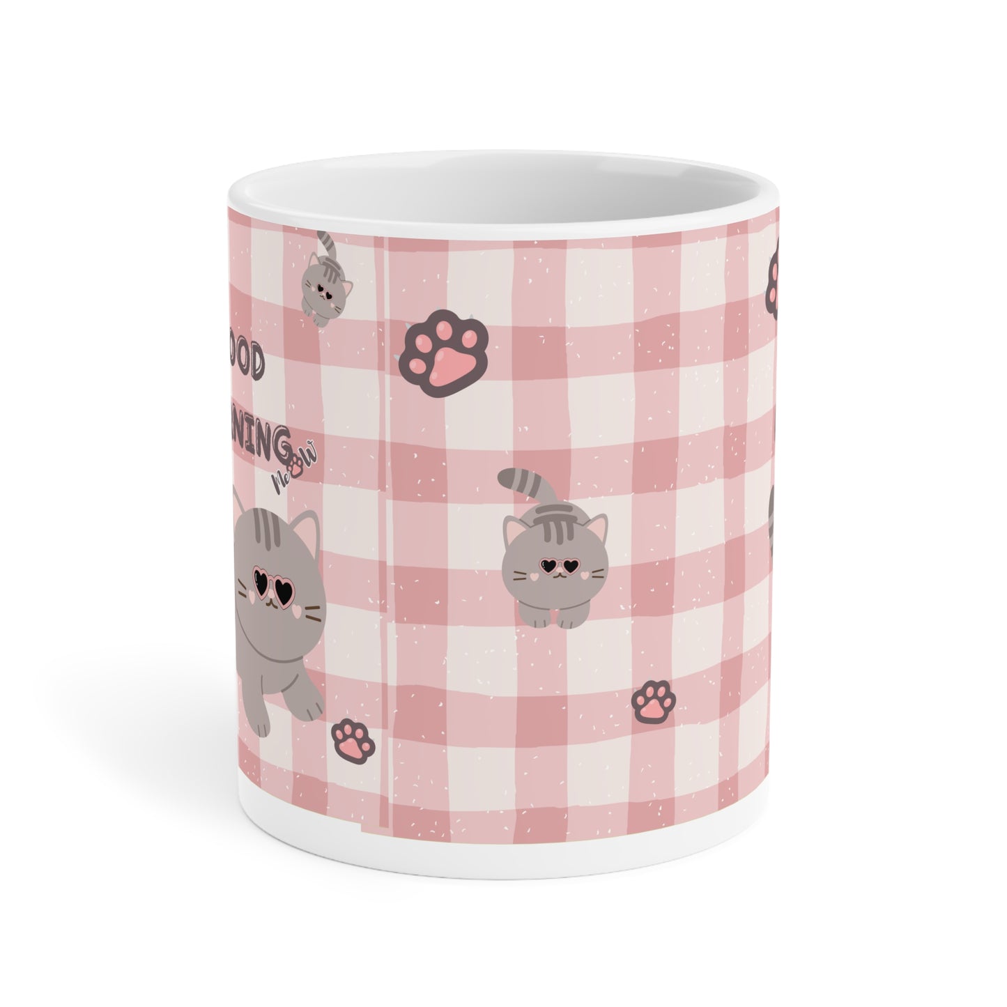 Cute Cat Good Morning Ceramic Mug, Gift for Cat Lovers, Cozy Kitchen Decor, Perfect for Birthdays, Coffee Lover's Gift, Kitty-Themed [...]
