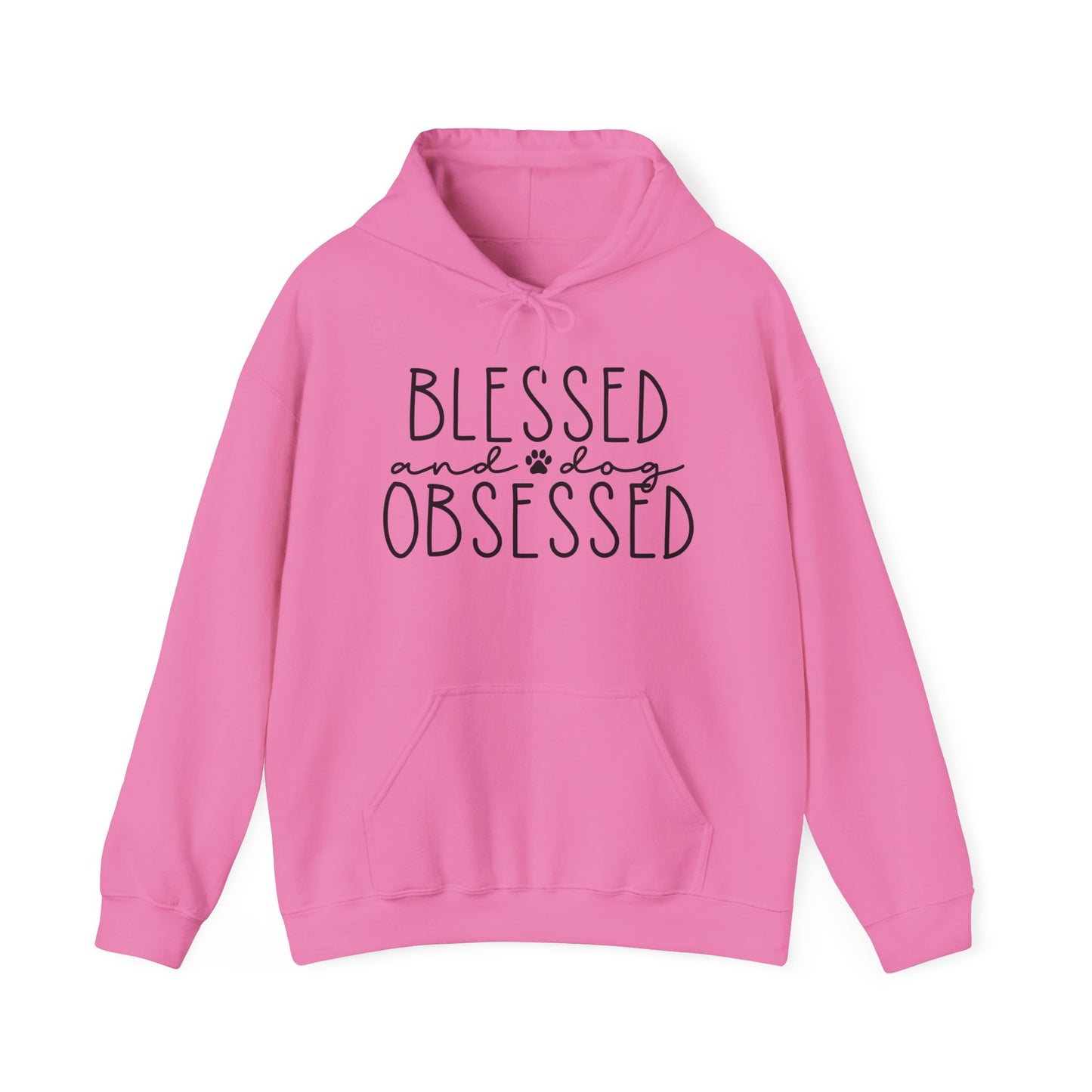 'Blessed & Dog Obsessed' Unisex Heavy Blend™ Hooded Sweatshirt