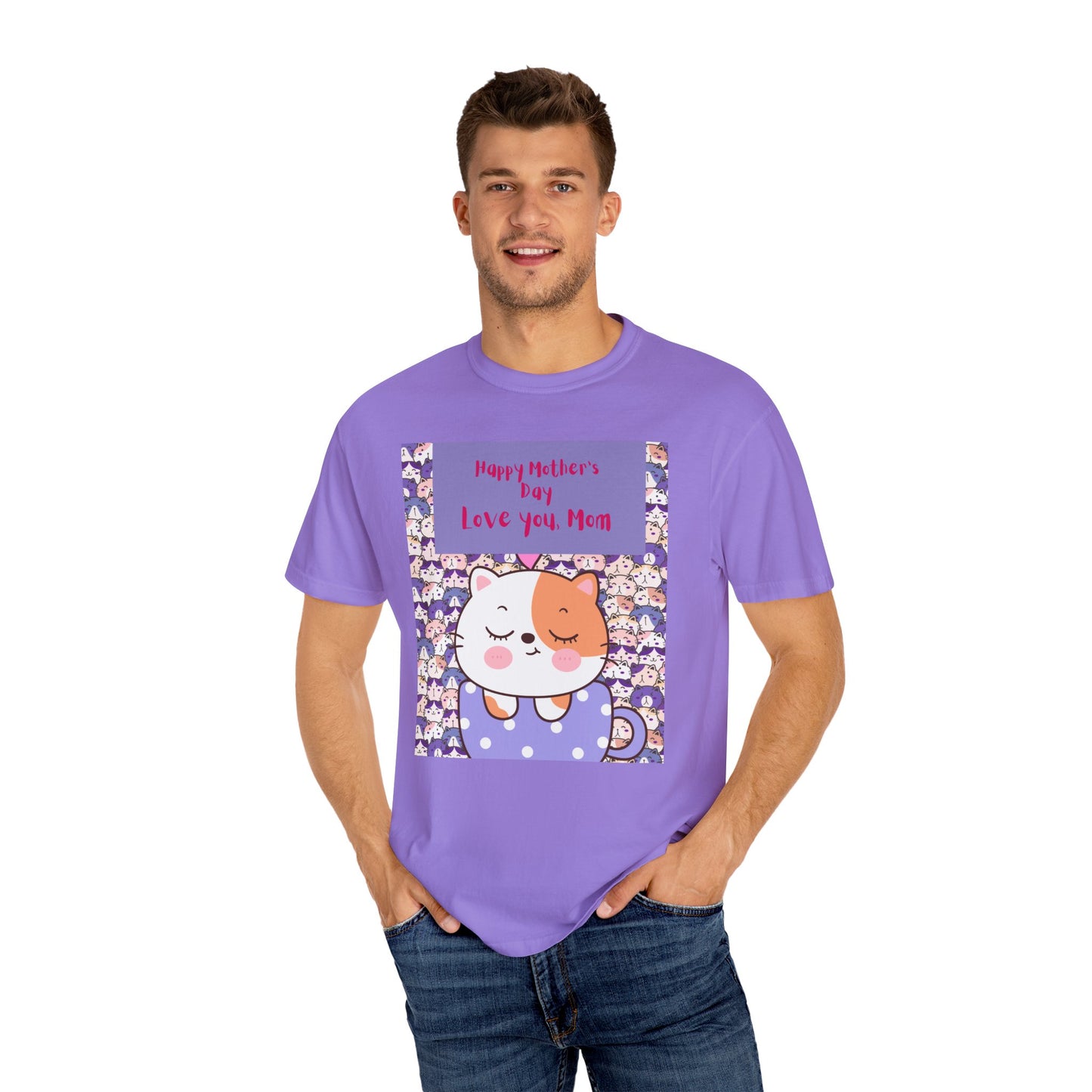 Happy Mother's Day Unisex Garment-Dyed T-Shirt