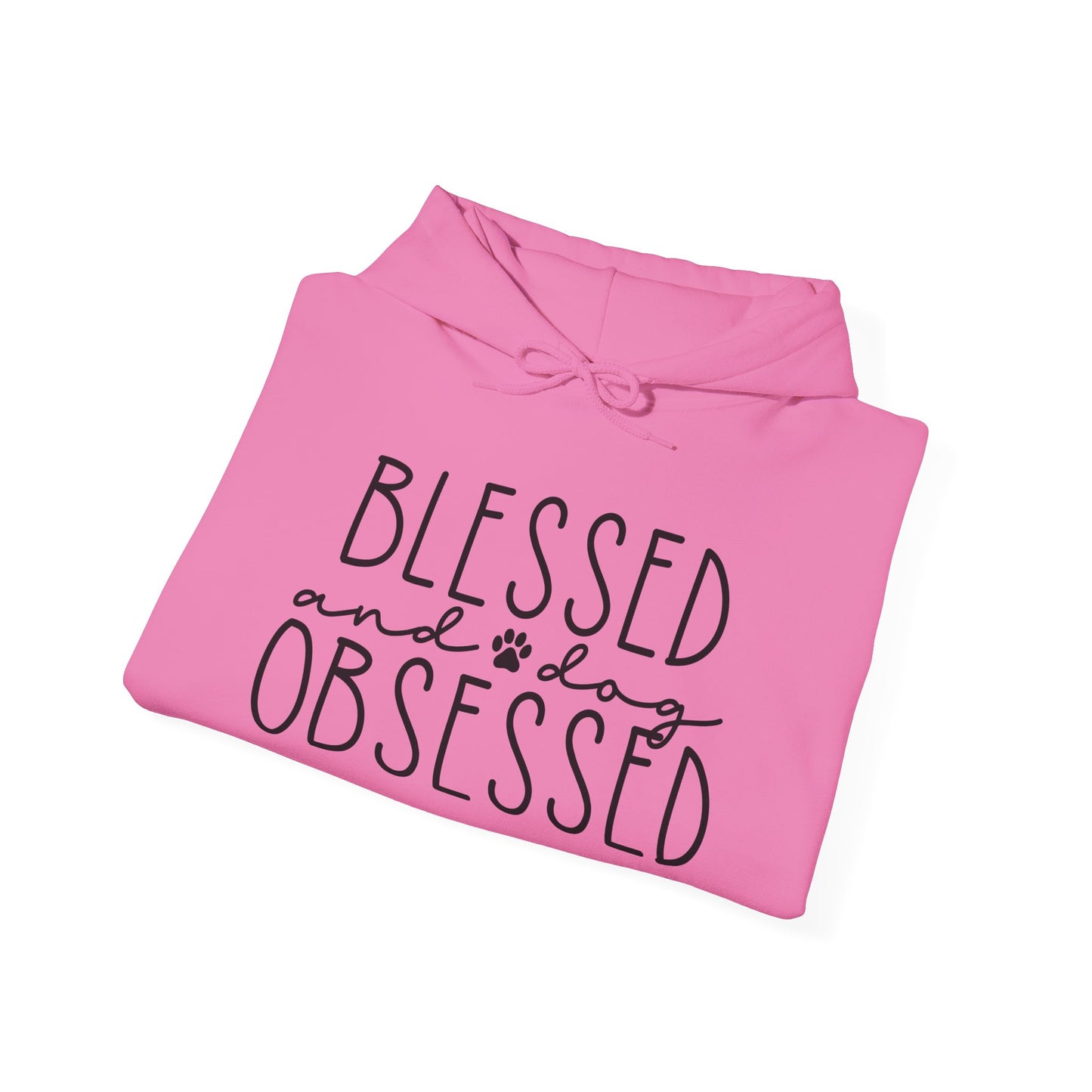 'Blessed & Dog Obsessed' Unisex Heavy Blend™ Hooded Sweatshirt