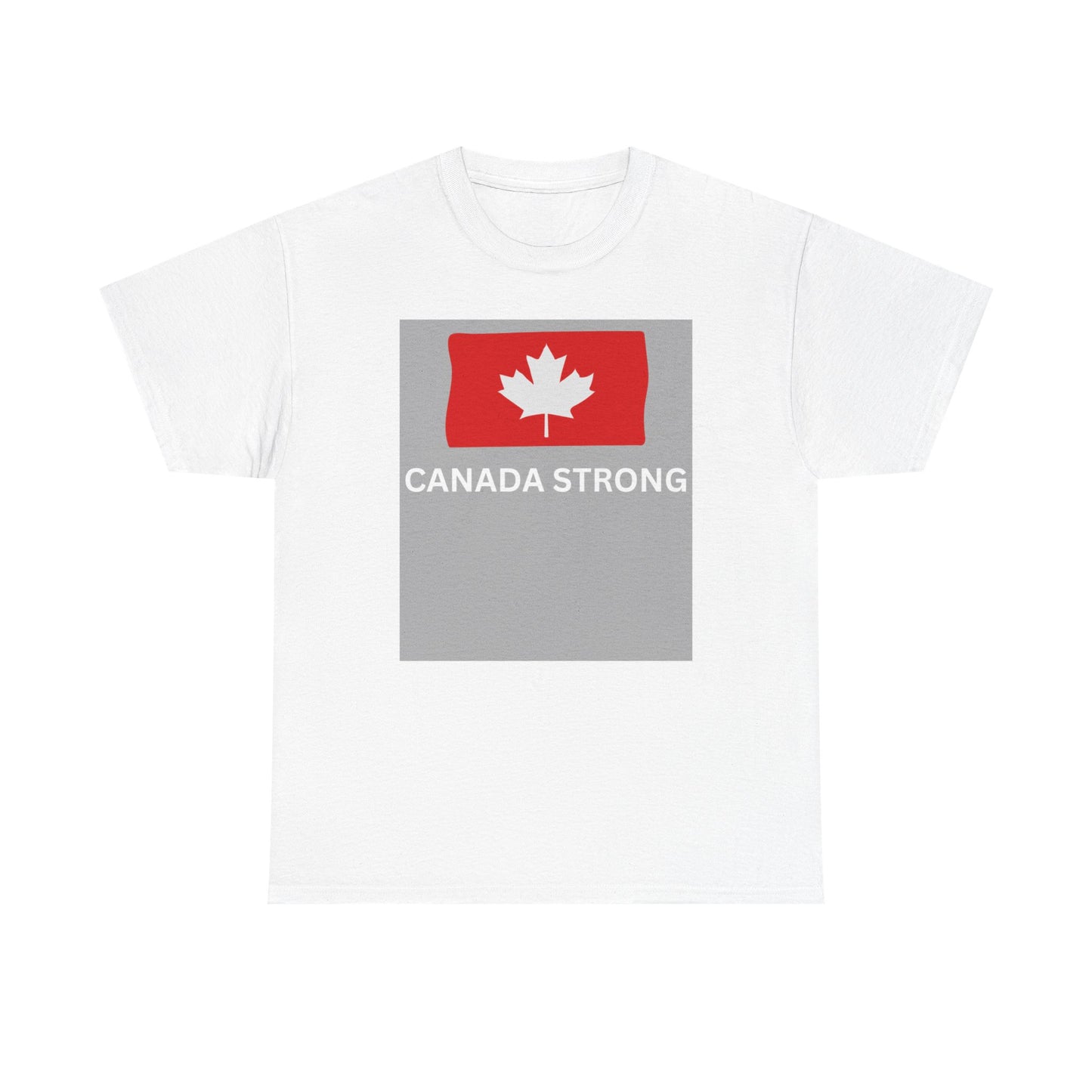 Canada Strong Unisex Heavy Cotton Tee - Celebrate Resilience in Style