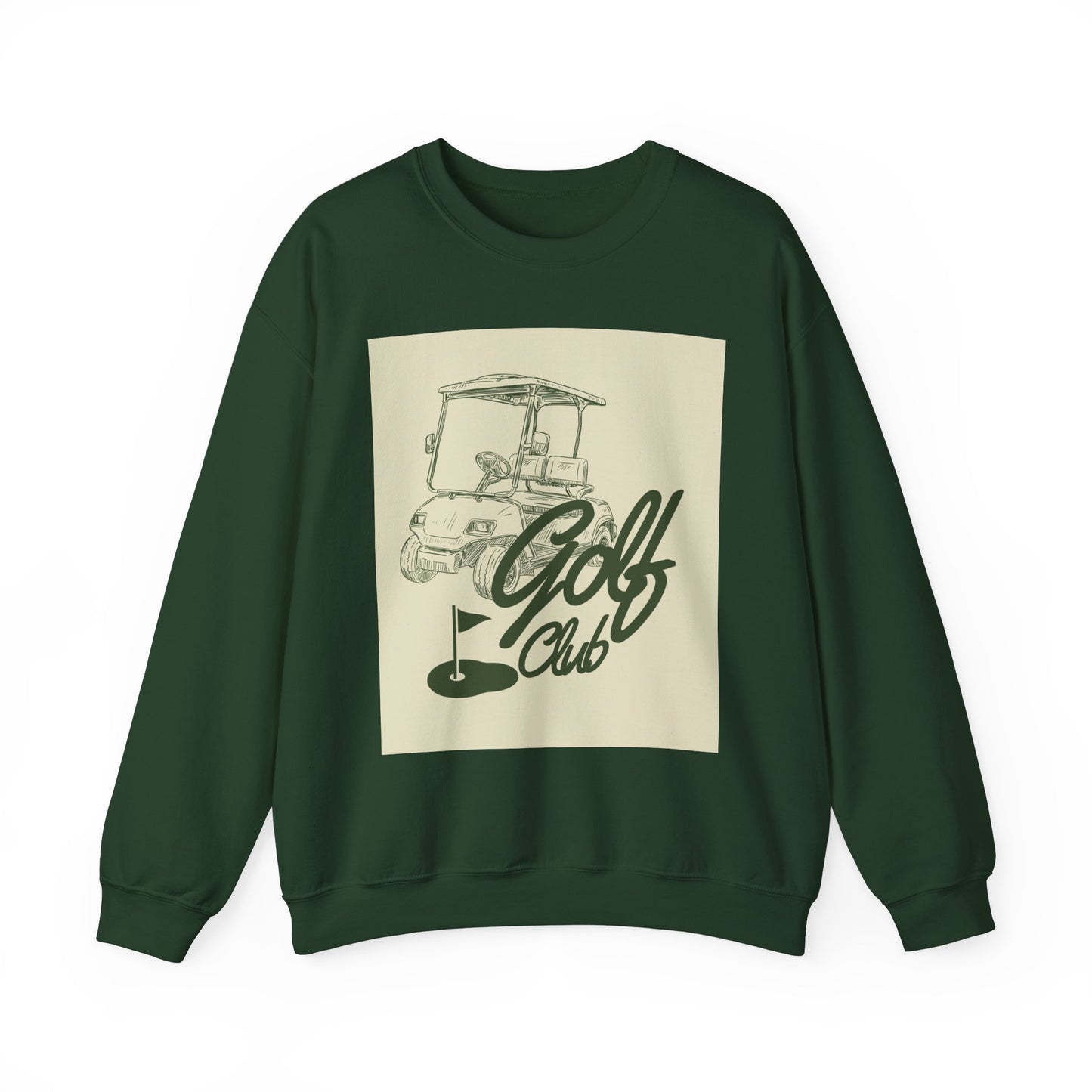 ‘Golf Club’ Unisex Heavy Blend™ Crewneck Sweatshirt