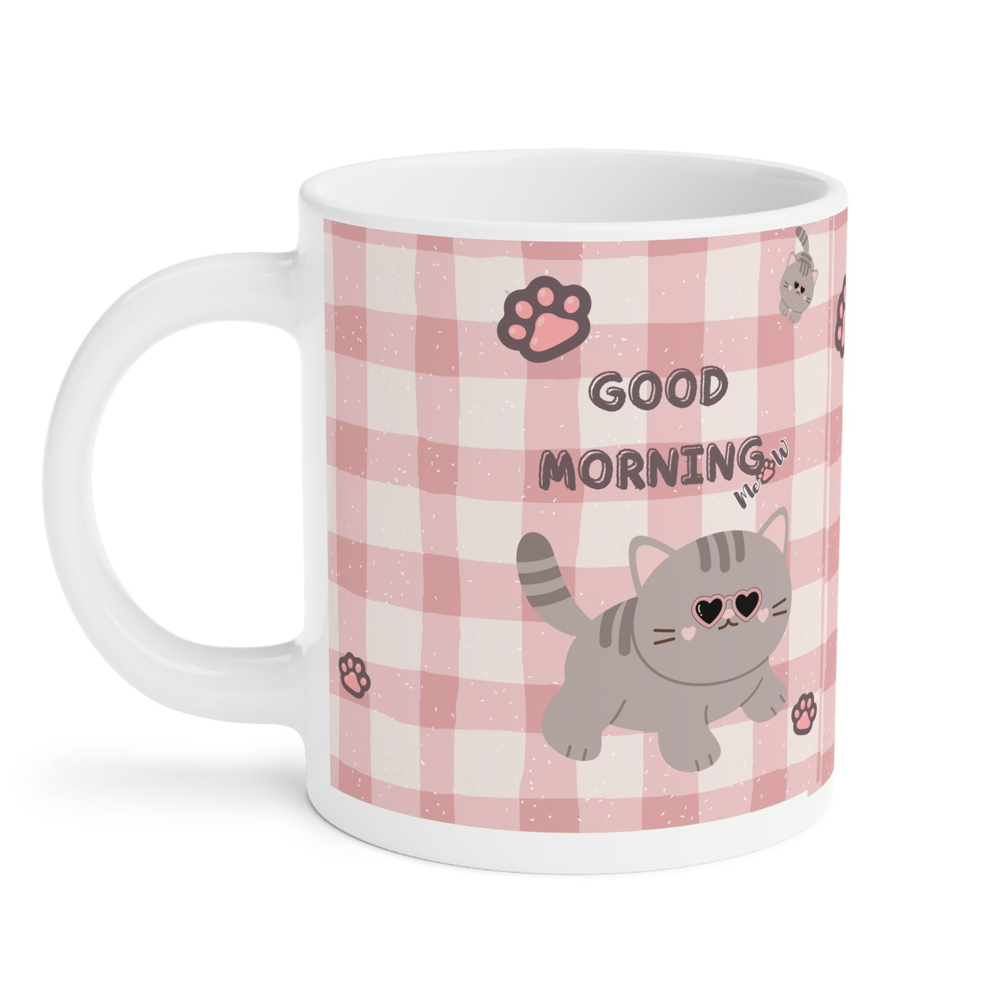 Cute Cat Good Morning Ceramic Mug, Gift for Cat Lovers, Cozy Kitchen Decor, Perfect for Birthdays, Coffee Lover's Gift, Kitty-Themed [...]