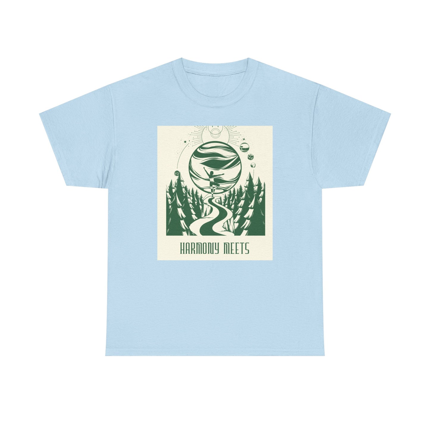 Nature-Inspired Harmony Tee | Unisex Heavy Cotton T-Shirt for Outdoor Lovers, Gifts for Friends, Eco-Conscious Apparel, Camping Gear, [...]