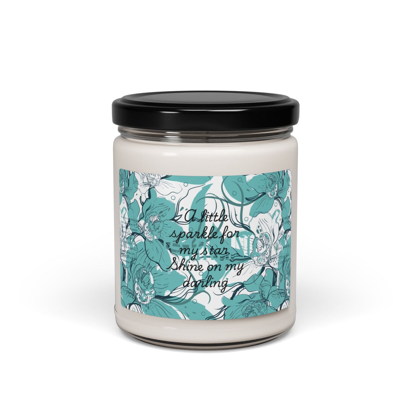 ‘A little Sparkle for my Star, Shine on my Darling’ Soy Candle 9oz