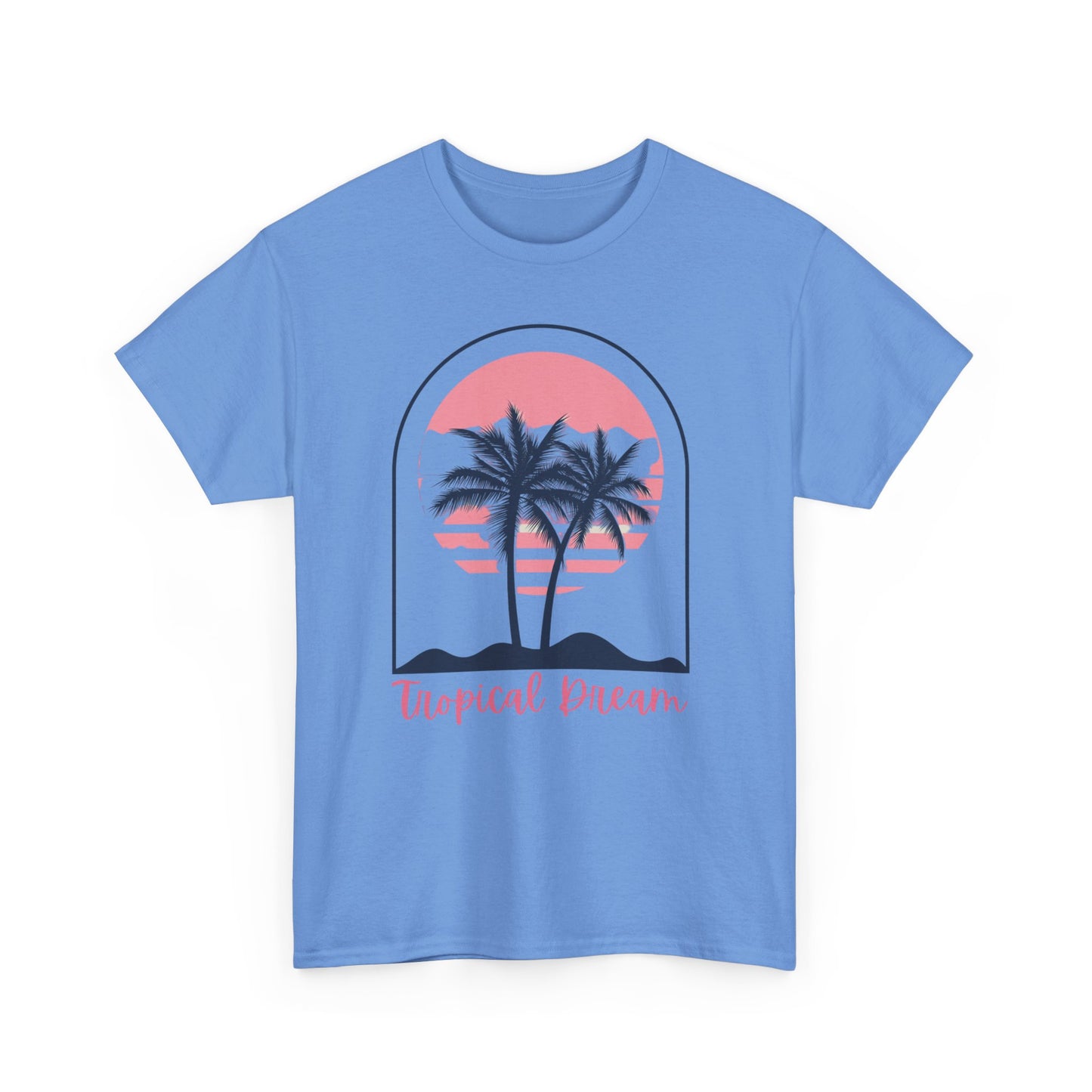 Tropical Dream Tee - Unisex Cotton T-Shirt, Summer Apparel, Beachwear, Vacation Shirt, Casual Outfit