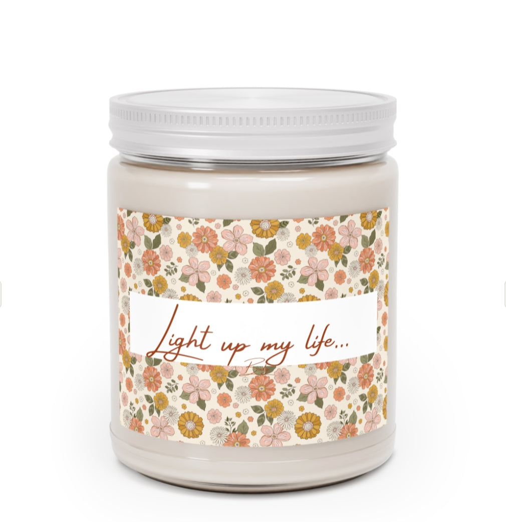 Light up my life Eco friendly Scented Candles, 9oz