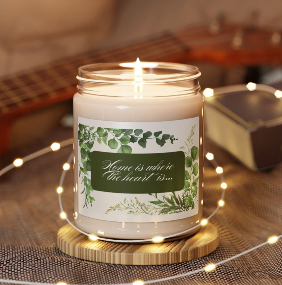 'Home is where the heart is' Soy Candle, 9oz